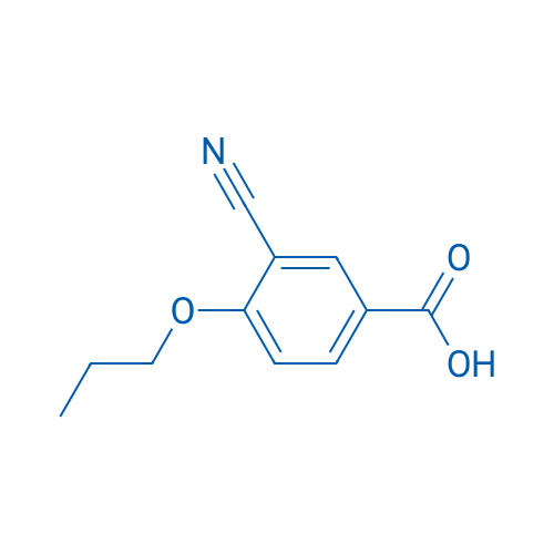 3-Cyano-4-propoxybenzoic acid 250mg