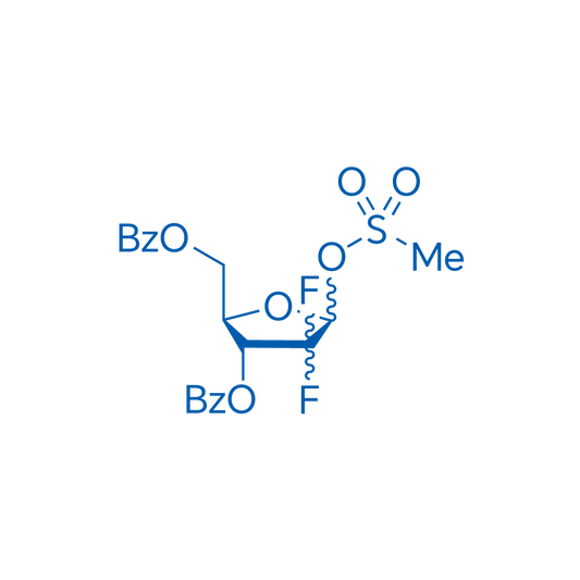 ((2R,3R)-3-(Benzoyloxy)-4,4-difluoro-5-((methylsulfonyl)oxy)tetrahydrofuran-2-yl)methyl benzoate 5g
