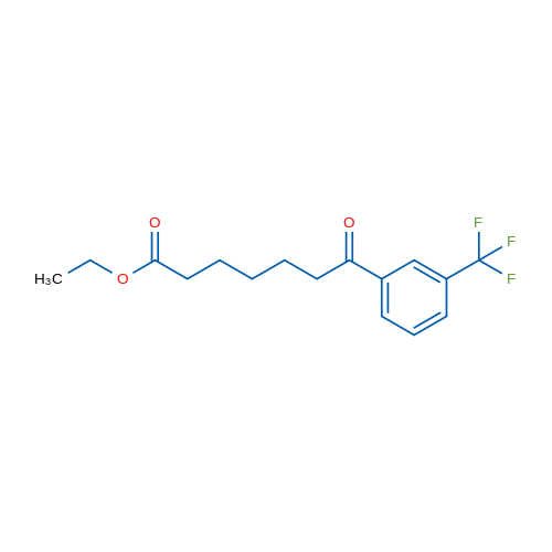 Ethyl 7-oxo-7-(3-trifluoromethylphenyl)heptanoate 1g