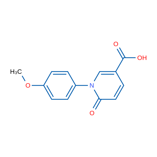 1-(4-Methoxyphenyl)-6-oxo-1,6-dihydropyridine-3-carboxylic acid 1g
