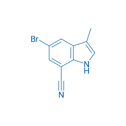 5-Bromo-3-methyl-1H-indole-7-carbonitrile 250mg