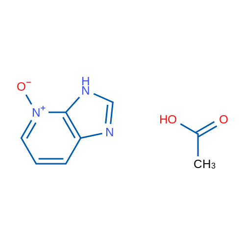 3H-Imidazo[4,5-b]pyridin-4-ium-4-olate; acetic acid 1g
