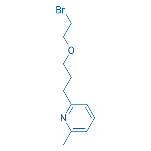 2-[3-(2-Bromoethoxy)propyl]-6-methylpyridine 1g