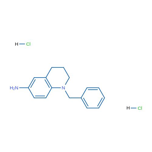 1-Benzyl-1,2,3,4-tetrahydroquinolin-6-amine dihydrochloride 250mg