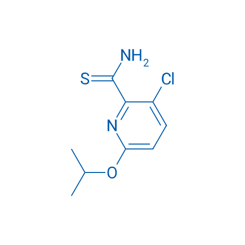 3-Chloro-6-(propan-2-yloxy)pyridine-2-carbothioamide 1g