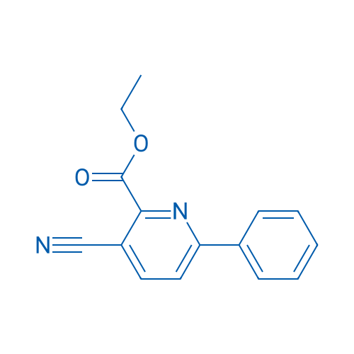 Ethyl 3-cyano-6-phenylpicolinate 1g