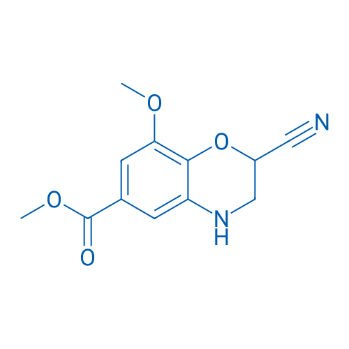 Methyl 2-cyano-8-methoxy-3,4-dihydro-2H-benzo[b][1,4]oxazine-6-carboxylate 1g