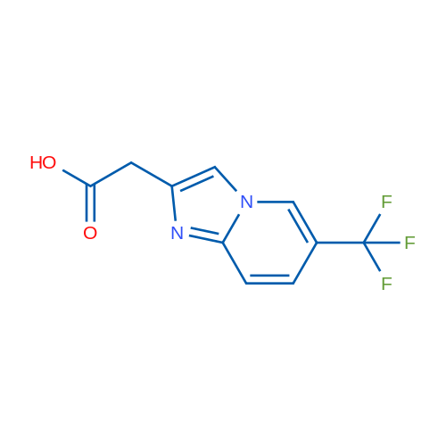 2-(6-(Trifluoromethyl)imidazo[1,2-a]pyridin-2-yl)acetic acid 5g