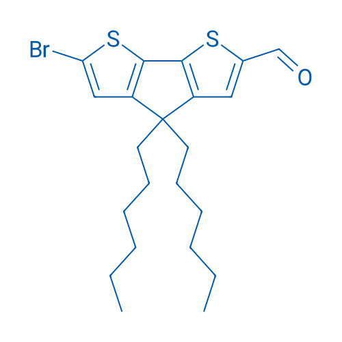 6-Bromo-4,4-dihexyl-4H-cyclopenta[2,1-b:3,4-b']dithiophene-2-carbaldehyde 100mg