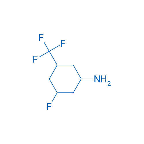 3-fluoro-5-(trifluoromethyl)cyclohexan-1-amine 250mg
