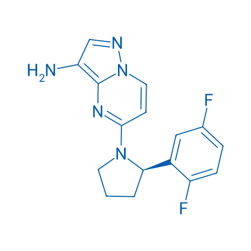 (R)-5-(2-(2,5-Difluorophenyl)pyrrolidin-1-yl)pyrazolo[1,5-a]pyrimidin-3-amine 250mg