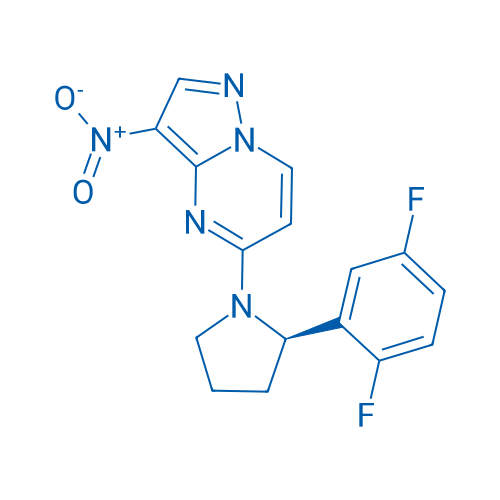 (R)-5-(2-(2,5-Difluorophenyl)pyrrolidin-1-yl)-3-nitropyrazolo[1,5-a]pyrimidine 5g