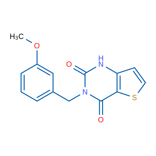 3-[(3-Methoxyphenyl)methyl]-1H,2H,3H,4H-thieno[3,2-d]pyrimidine-2,4-dione 1g