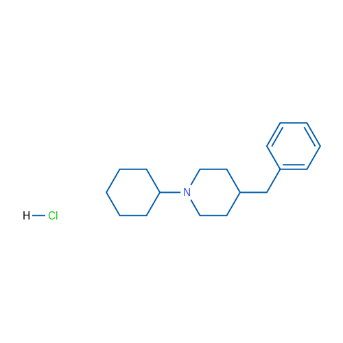 4-Benzyl-1-cyclohexylpiperidine hydrochloride 1g