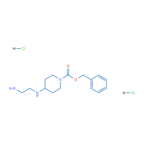 Benzyl 4-[(2-aminoethyl)amino]piperidine-1-carboxylate dihydrochloride 1g