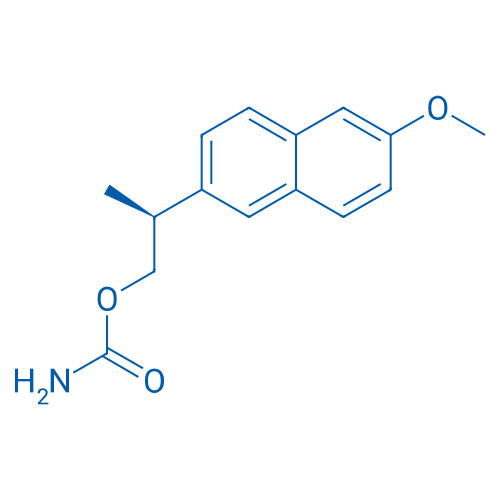 (S)-2-(6-Methoxynaphthalen-2-yl)propyl carbamate 1g