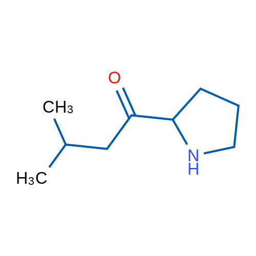 3-Methyl-1-(pyrrolidin-2-yl)butan-1-one 1g