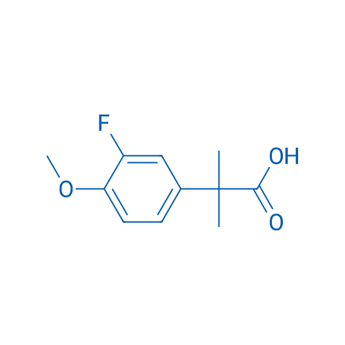 2-(3-Fluoro-4-methoxyphenyl)-2-methylpropanoic acid 1g