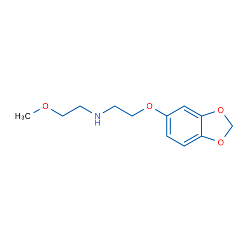 2-(Benzo[d][1,3]dioxol-5-yloxy)-N-(2-methoxyethyl)ethanamine 10g
