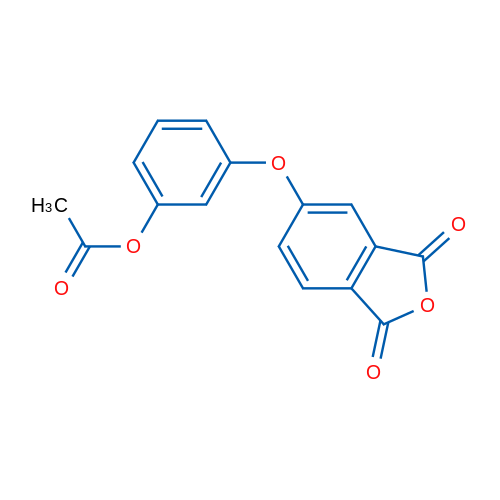 3-((1,3-Dioxo-1,3-dihydroisobenzofuran-5-yl)oxy)phenyl acetate 1g