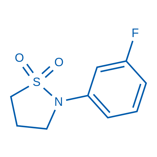 N-(3-Fluorophenyl)-1,3-propanesultam 1g