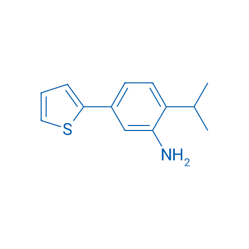 2-(Propan-2-yl)-5-(thiophen-2-yl)aniline 1g