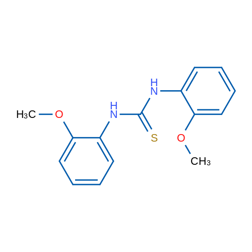 1,3-Bis(2-methoxyphenyl)thiourea 1g