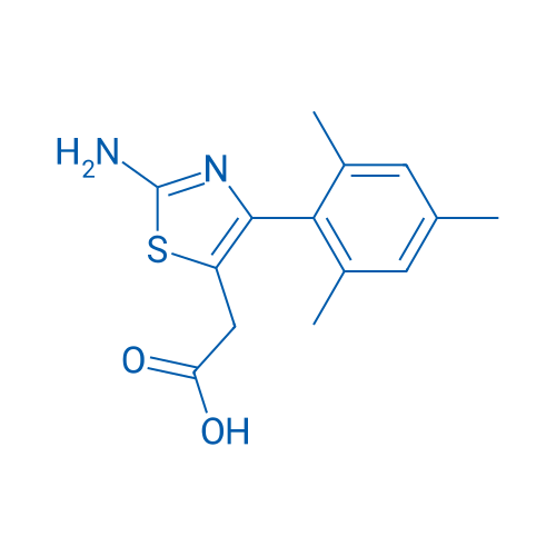 2-(2-Amino-4-mesitylthiazol-5-yl)acetic acid 1g