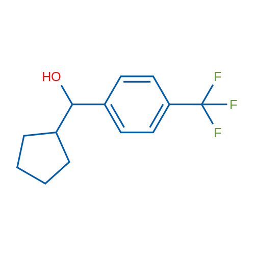 Cyclopentyl(4-(trifluoromethyl)phenyl)methanol 1g
