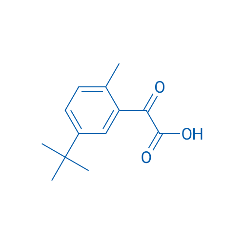 2-(5-(tert-Butyl)-2-methylphenyl)-2-oxoacetic acid 1g