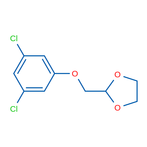 2-((3,5-Dichlorophenoxy)methyl)-1,3-dioxolane 1g