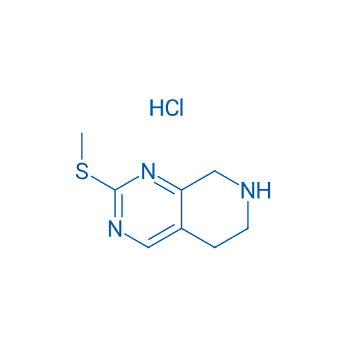 2-(Methylthio)-5,6,7,8-tetrahydropyrido[3,4-d]pyrimidine hydrochloride 1g