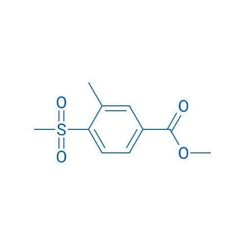 Methyl 3-methyl-4-(methylsulfonyl)benzoate 1g