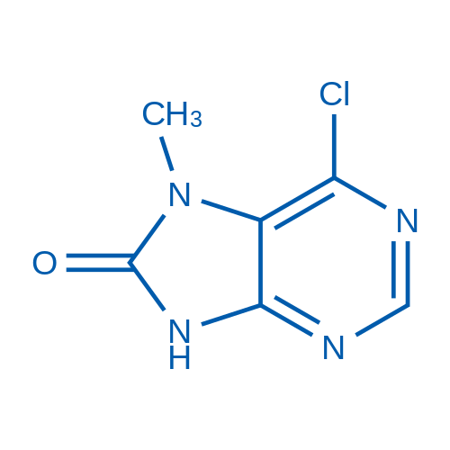 6-Chloro-7-methyl-7H-purin-8(9H)-one 250mg