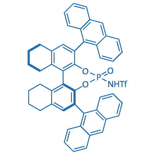 (11bS)-N-(2,6-Di(anthracen-9-yl)-4-oxido-8,9,10,11,12,13,14,15-octahydrodinaphtho[2,1-d:1',2'-f][1,3,2]dioxaphosphepin-4-yl)-1,1,1-trifluoromethanesulfonamide 250mg