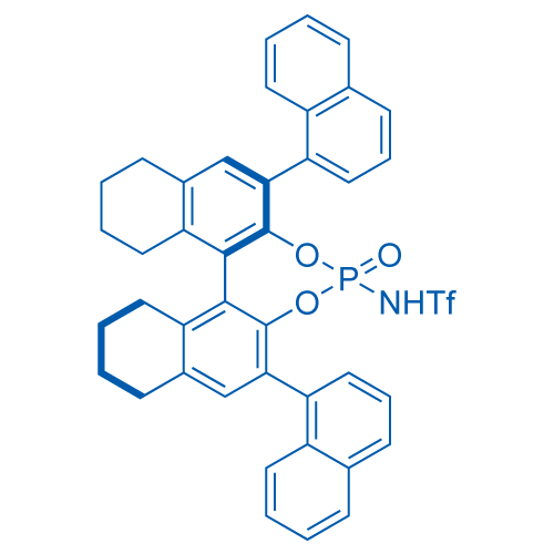 (11bR)-N-(2,6-Di(naphthalen-1-yl)-4-oxido-8,9,10,11,12,13,14,15-octahydrodinaphtho[2,1-d:1',2'-f][1,3,2]dioxaphosphepin-4-yl)-1,1,1-trifluoromethanesulfonamide 50mg