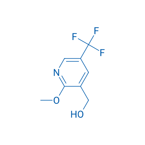 (2-Methoxy-5-(trifluoromethyl)pyridin-3-yl)methanol 100mg