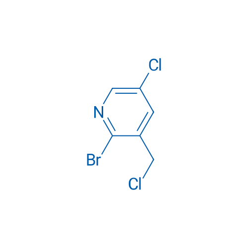 2-Bromo-5-chloro-3-(chloromethyl)pyridine 250mg