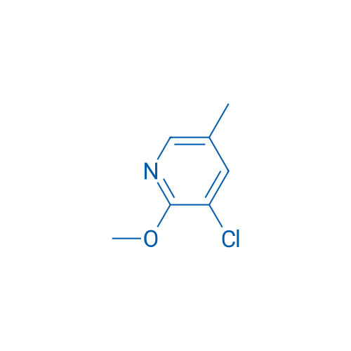 3-Chloro-2-methoxy-5-methylpyridine 250mg