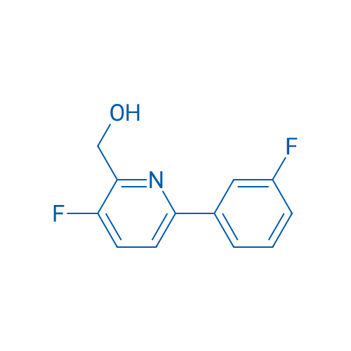 (3-Fluoro-6-(3-fluorophenyl)pyridin-2-yl)methanol 1g