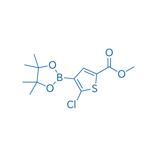 Methyl 5-chloro-4-(4,4,5,5-tetramethyl-1,3,2-dioxaborolan-2-yl)thiophene-2-carboxylate 100mg
