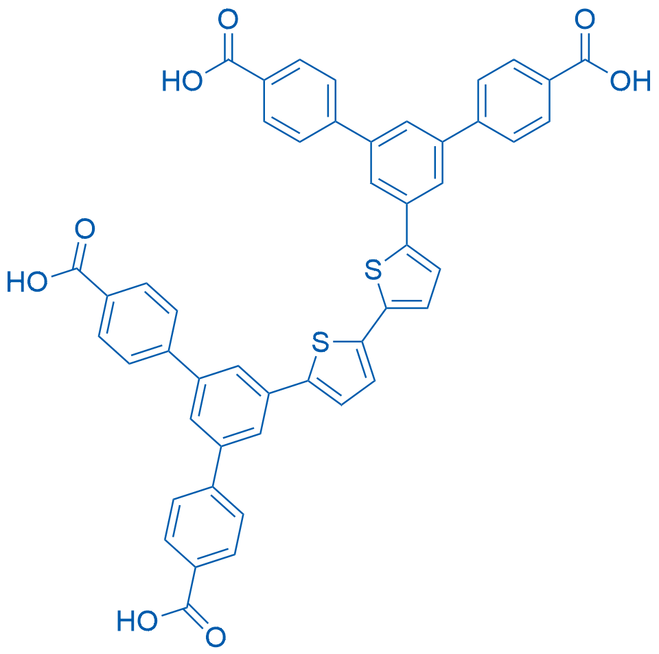 5',5''''-([2,2'-Bithiophene]-5,5'-diyl)bis(([1,1':3',1''-terphenyl]-4,4''-dicarboxylic acid)) 100mg