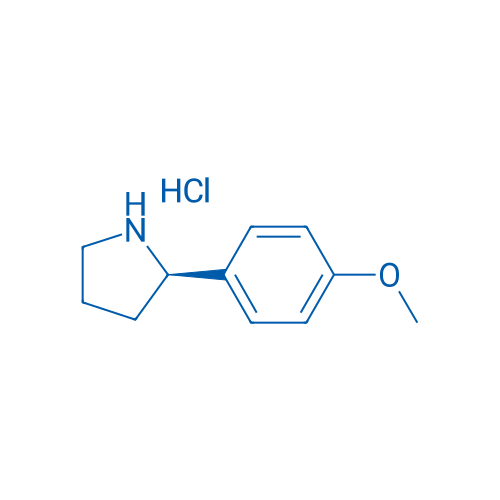 (R)-2-(4-Methoxyphenyl)pyrrolidine hydrochloride 100mg