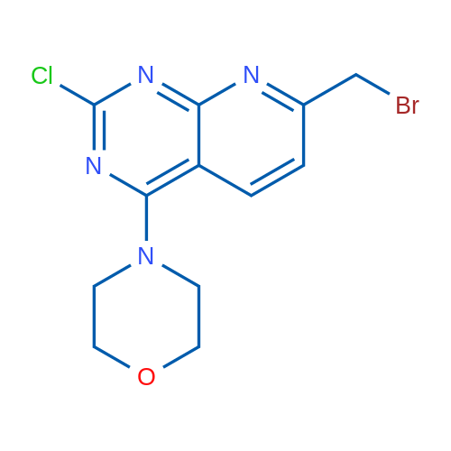 4-(7-(Bromomethyl)-2-chloropyrido[2,3-d]pyrimidin-4-yl)morpholine 5g