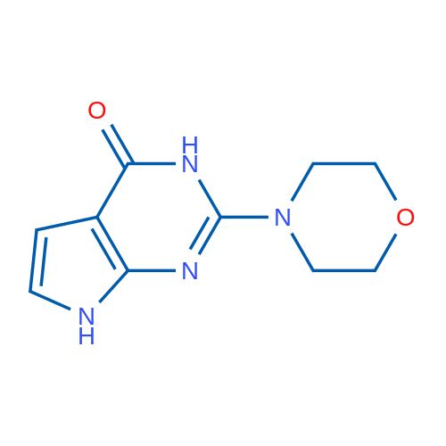2-Morpholino-3H-pyrrolo[2,3-d]pyrimidin-4(7H)-one 1g