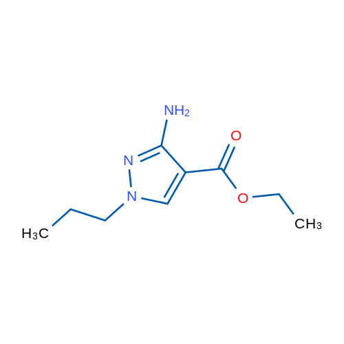 Ethyl 3-amino-1-propyl-1H-pyrazole-4-carboxylate 1g