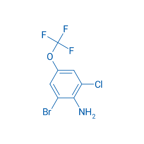 2-Bromo-6-chloro-4-(trifluoromethoxy)aniline 5g