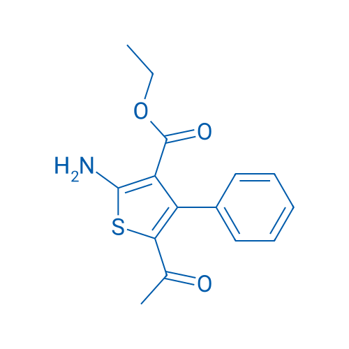 Ethyl 5-acetyl-2-amino-4-phenylthiophene-3-carboxylate 1g