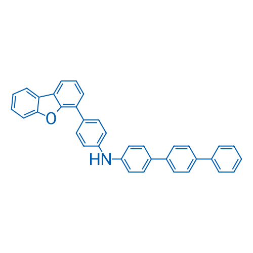 N-(4-(Dibenzo[b,d]furan-4-yl)phenyl)-[1,1':4',1''-terphenyl]-4-amine 250mg
