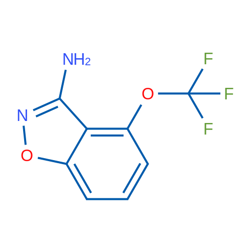 4-(Trifluoromethoxy)benzo[d]isoxazol-3-amine 1g